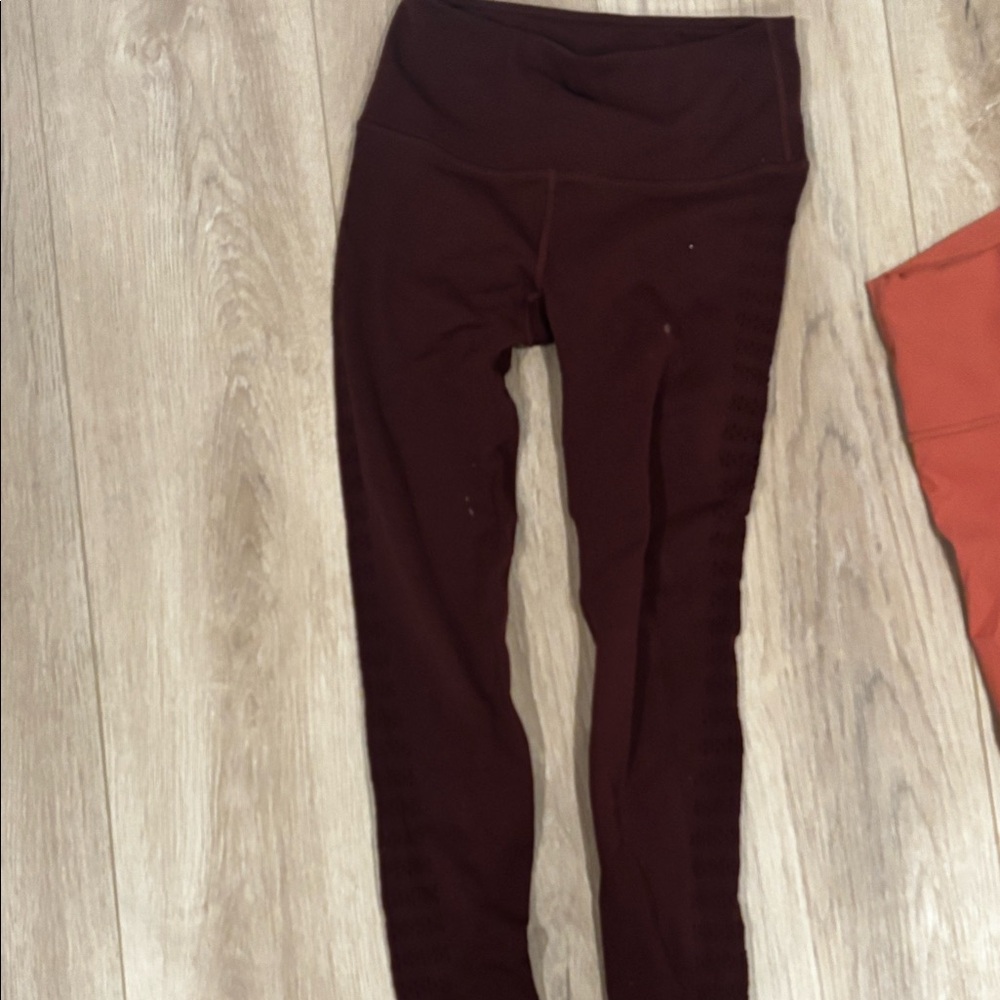 merlot  leggings size 4